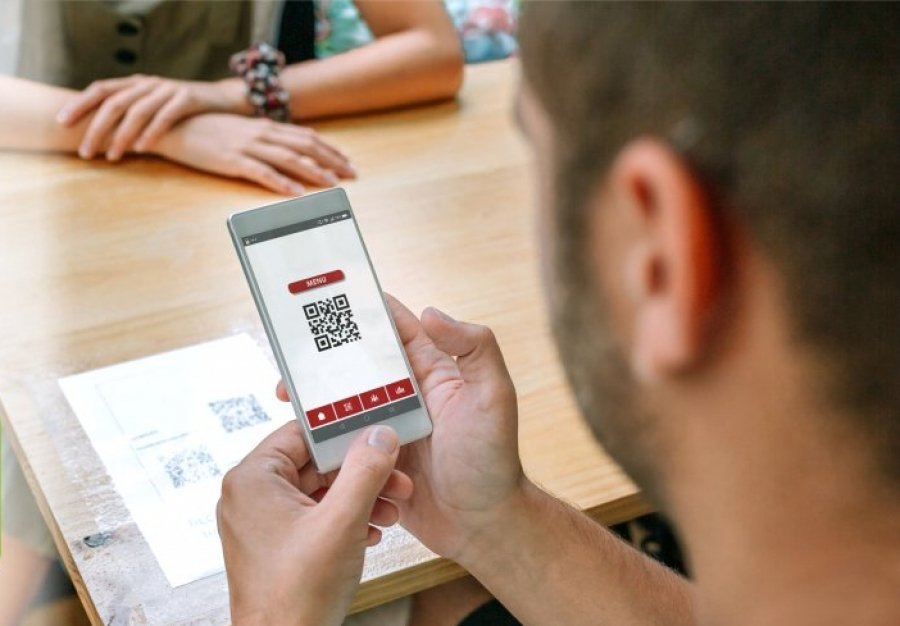 Créer un menu de code qr